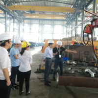 清遠職業(yè)技術學院來我司合作考察交流